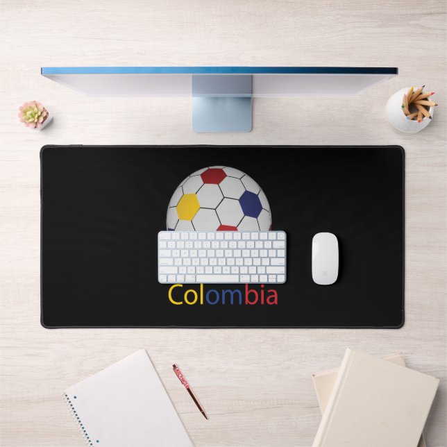 Colombia Soccer Desk Mat (Office 1)