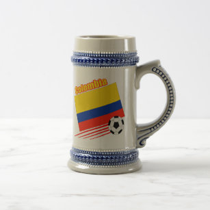 Colombia Soccer Team Beer Stein