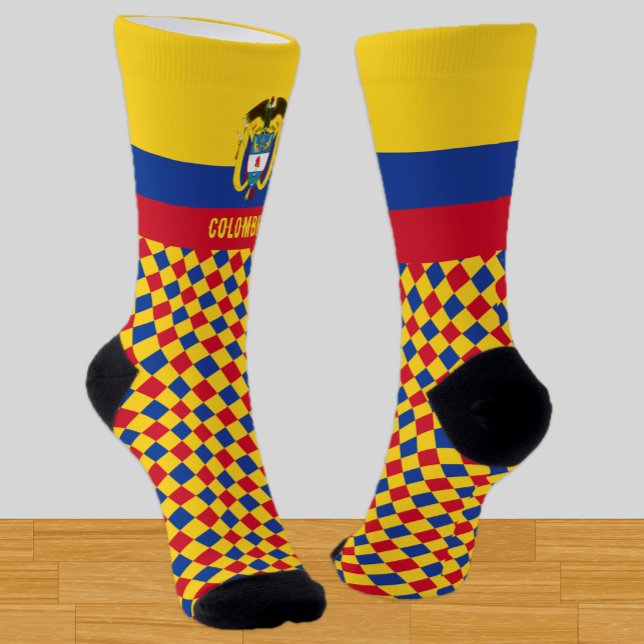 Colombia Socks, Colombian flag fashion / sports Socks (Creator Uploaded)