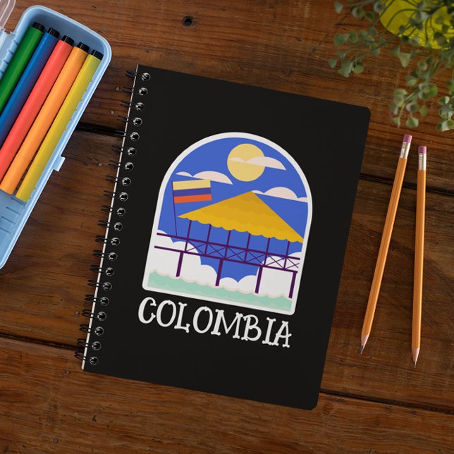 Colombia Vintage Travel Notebook (colombia vintage travel notebook)