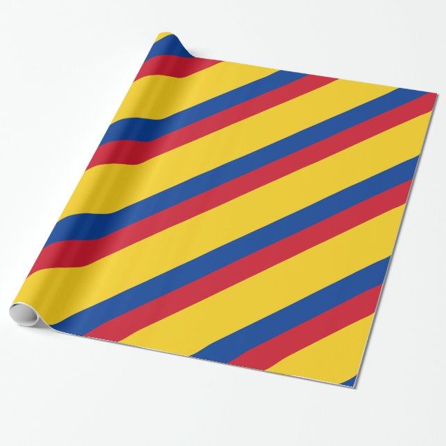 Colombia Wrapping Paper (Unrolled)