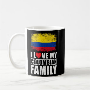 Colombian Family I Love My Colombian Family Colomb Coffee Mug
