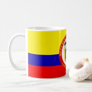 Colombian Flag Coat of Arms Mug
