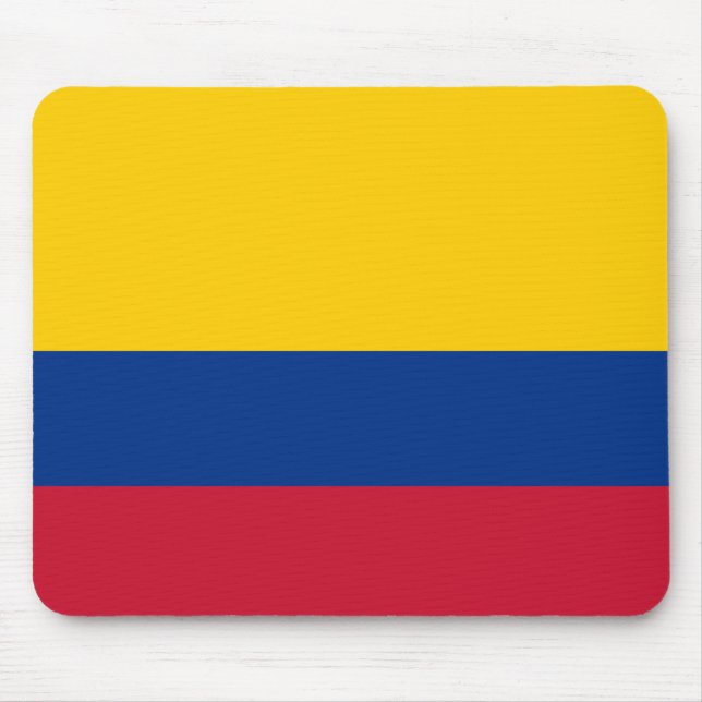 Colombian flag mouse pad (Front)