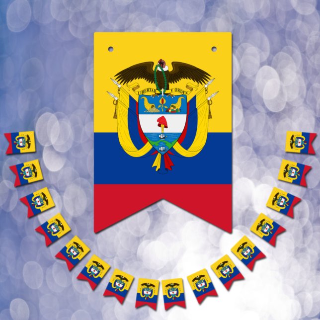 Colombian Flag & Party Colombia Banners / Weddings (Creator Uploaded)