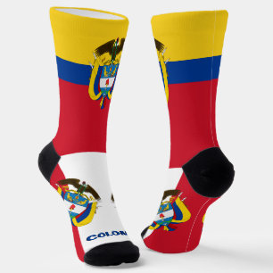 Colombian Flag Patriotic, Sustainable Colombia Socks