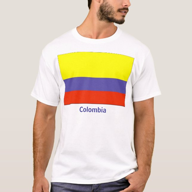 Colombian flag T-Shirt (Front)