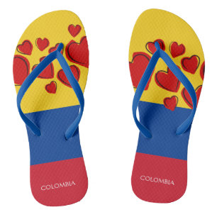 Colombian flag thongs