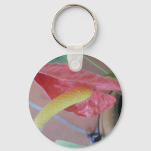 Colombian Flower Key Ring