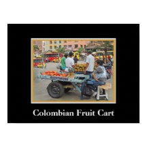 Colombian Fruit Cart