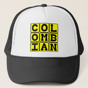 Colombian, Nationality Trucker Hat