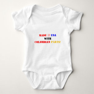 COLOMBIAN PARTS BABY BODYSUIT