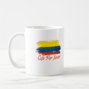 Colombian shirt, Colombia, Cafe, Cafe for favour, Coffee Mug