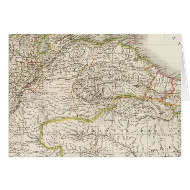 Colombie, Guyanes  - Columbia (Front Horizontal)