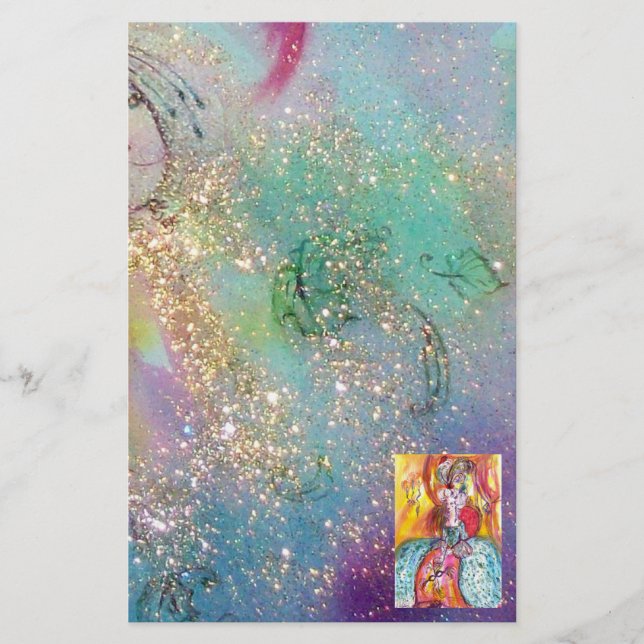 COLOMBINA / Venetian Masquerade Masks Stationery (Front)