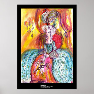 COLOMBINA / Venetian Masquerade Poster
