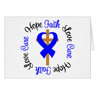 Colon Cancer Faith Hope Love Cross
