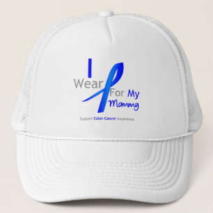 Colon Cancer I Wear Blue For My Mummy Trucker Hat