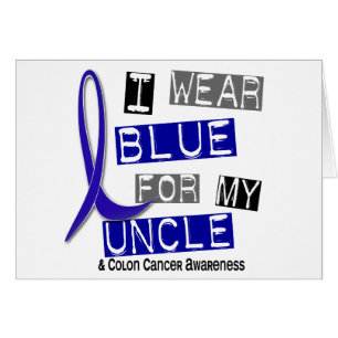 Colon Cancer I Wear Blue For My Uncle 37