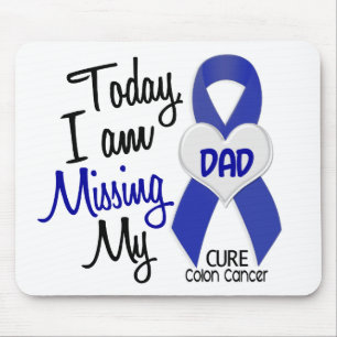 Colon Cancer MISSING MY DAD Mouse Pad