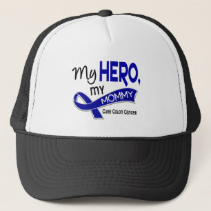 Colon Cancer MY HERO MY MOMMY 42 Trucker Hat