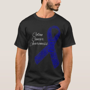 Colon Cancer Shirts Colon Cancer Awareness Ribbon 