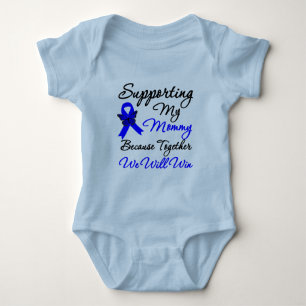 Colon Cancer Support (Mummy) Baby Bodysuit
