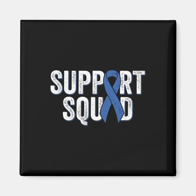 Colon Cancer Support Squad  Magnet (Front)
