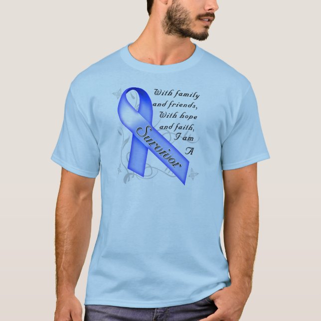 Colon Cancer Survivor T-Shirt (Front)