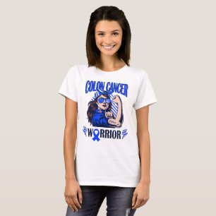 Colon Cancer Warrior Believe and Fight T-Shirt