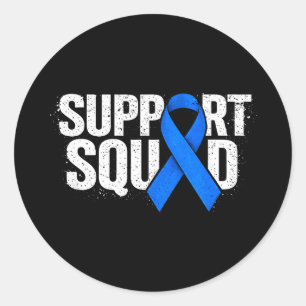Colone cancer awareness month classic round sticker