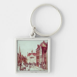 Colonel and Private, First Continental Rhode Key Ring