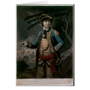 Colonel Benedict Arnold, pub. London, 1776