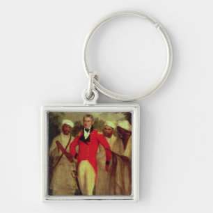 Colonel Colin Mackenzie and his Indian pandits Key Ring