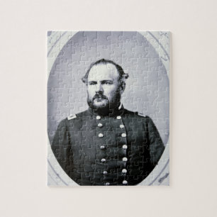 Colonel John M. Chivington (b/w photo) Jigsaw Puzzle
