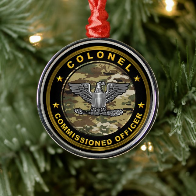 Colonel Metal Ornament (Tree)
