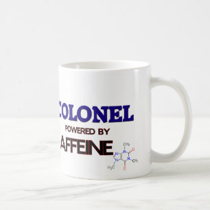 Colonel Powered by caffeine Coffee Mug