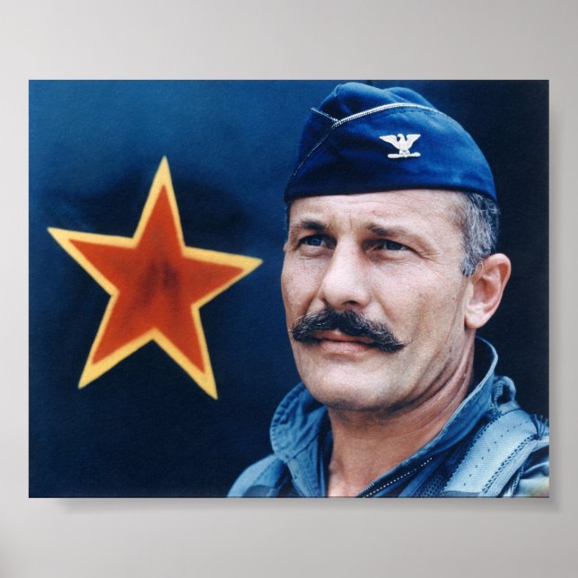 Colonel Robin Olds Poster (Front)