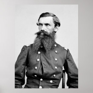 Colonel Strother, 3rd WV Cavalry, 1860s Poster