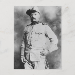 Colonel Theodore Roosevelt, 1898. Postcard
