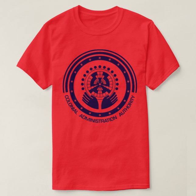 Colonial Administration Authority T-Shirt (Design Front)