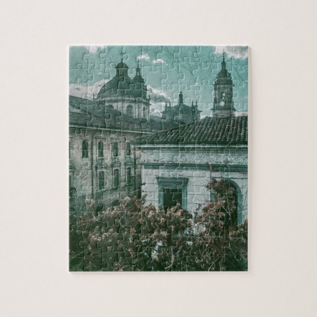 Colonial Architecture at Historic Centre of Bogota Jigsaw Puzzle (Vertical)