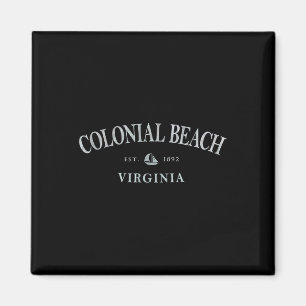 Colonial Beach Virginia _ Colonial Beach Va Sailbo Magnet