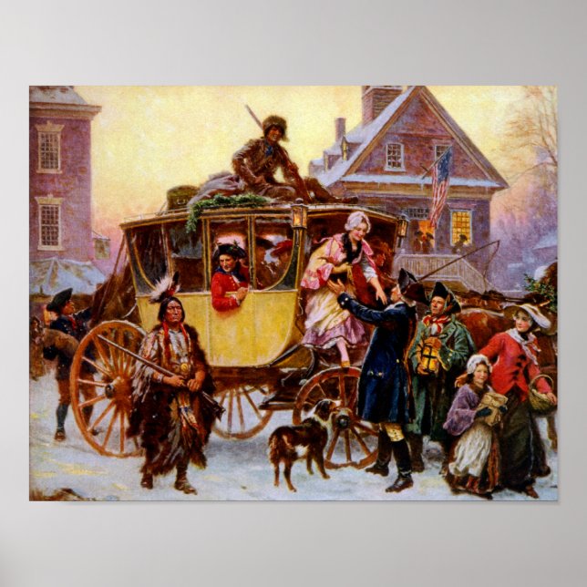 Colonial Christmas Print (Front)