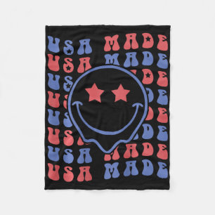 Colonial Happy Treason Day Independence Day Fun 4t Fleece Blanket