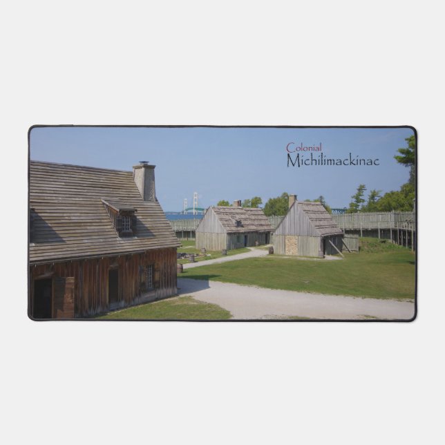 Colonial Michilimackinac desk mat (Front)