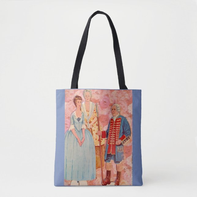 Colonial Paper Doll Tote Bag (Front)