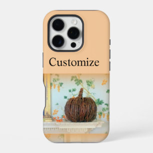 colonial pumpkin basket iphone case
