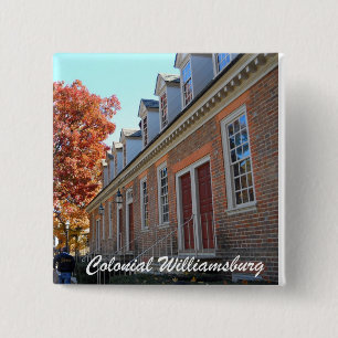 Colonial Williamsburg 15 Cm Square Badge