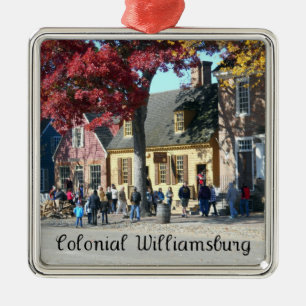 Colonial Williamsburg Metal Tree Decoration